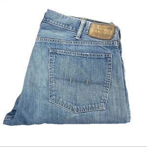 Vtg Selvedge 40x31 Polo Ralph Lauren Hampton Straight Jeans